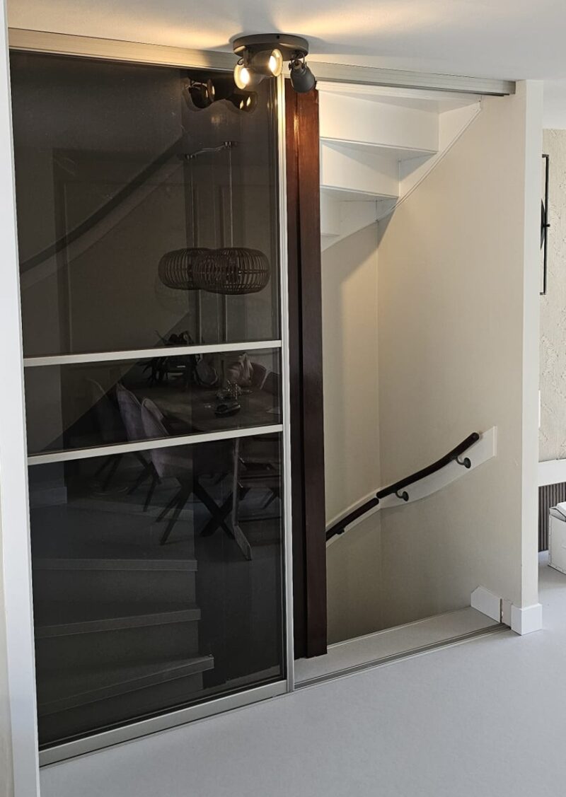 Schuifdeuren strak dubbel Inox vanaf - Afbeelding 10