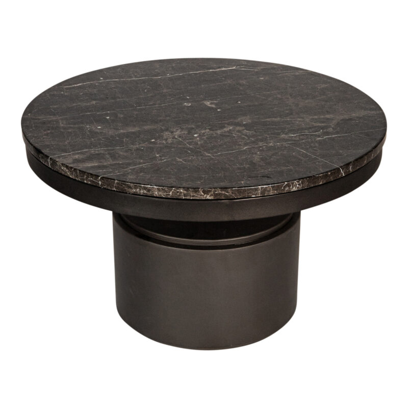 PTMD Bregt coffeetable brown rond 60 cm - Afbeelding 6