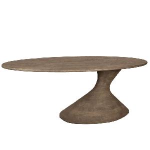 PTMD Nemo Grey eettafel ovaal 220 cm