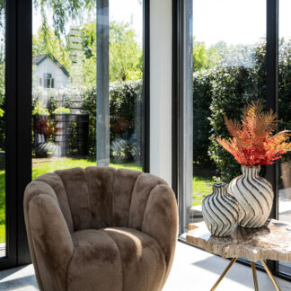 PTMD Furia Mocca fauteuil fur
