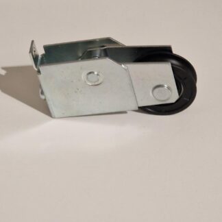 Onderwielen zwart voor schuifdeuren