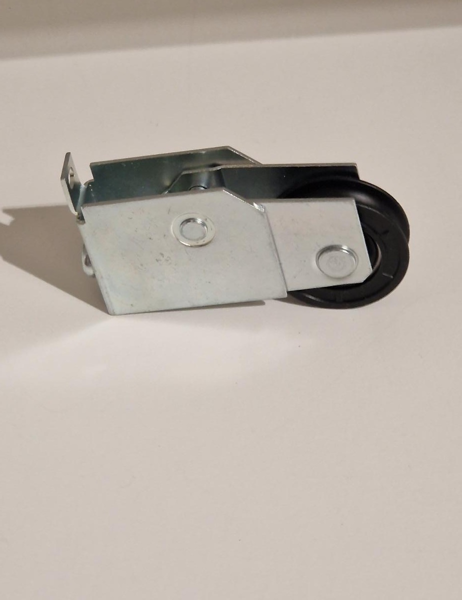 Onderwielen zwart voor schuifdeuren