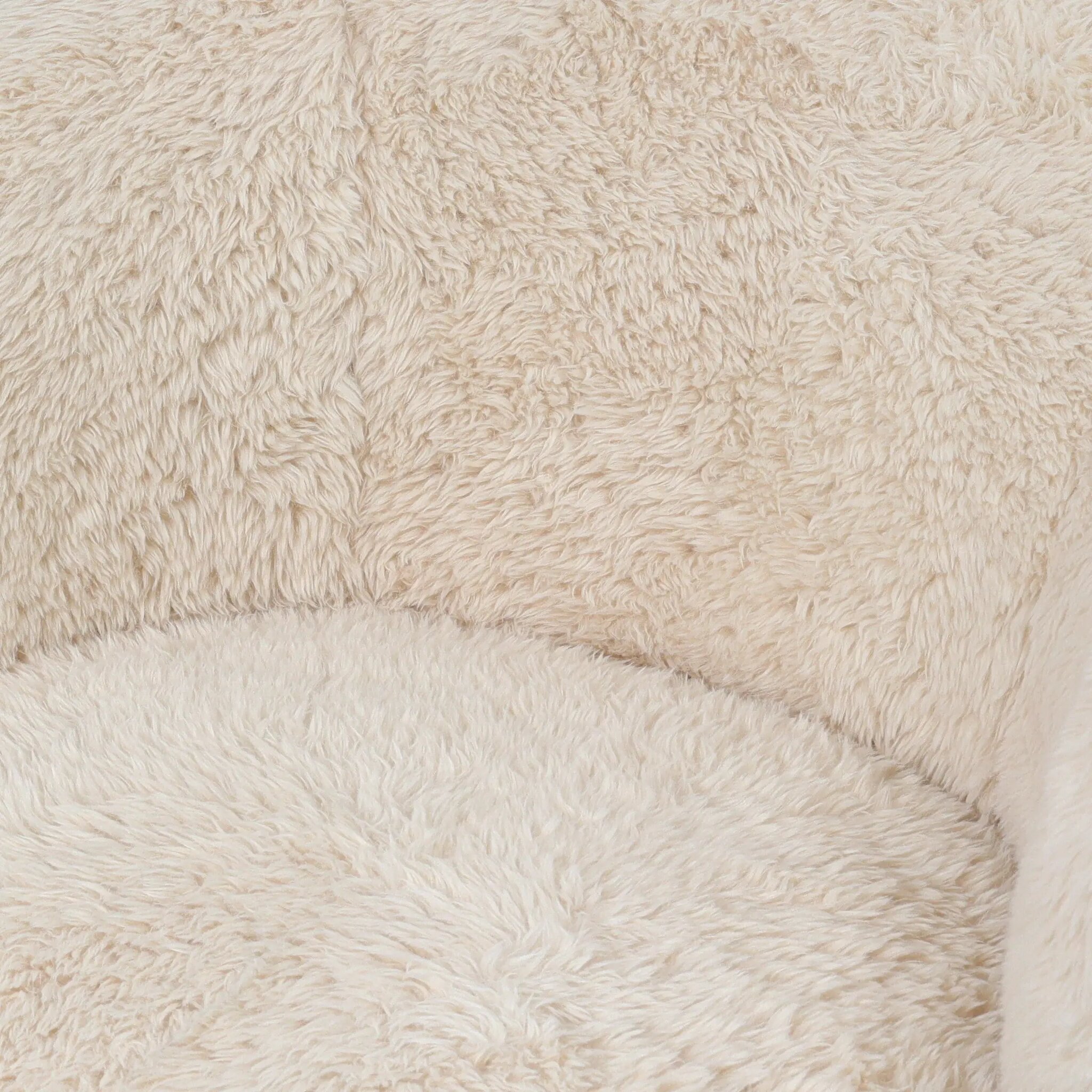 PTMD Aphrodite Beige fauteuil fur - Afbeelding 6