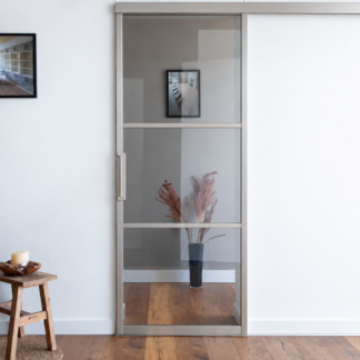 Schuifdeur strak Inox vanaf