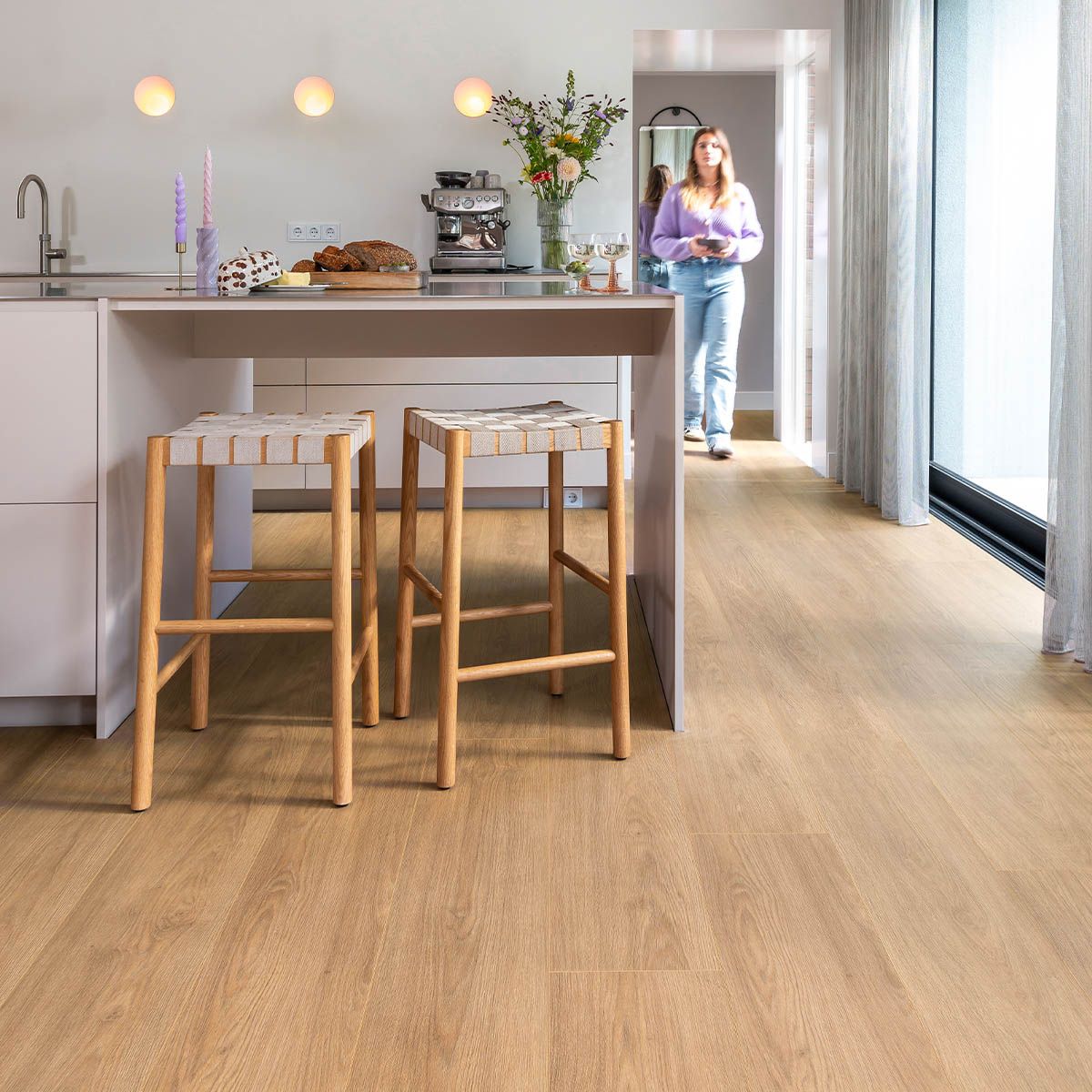 Douwes Dekker laminaat brede plank Olijf - Afbeelding 2